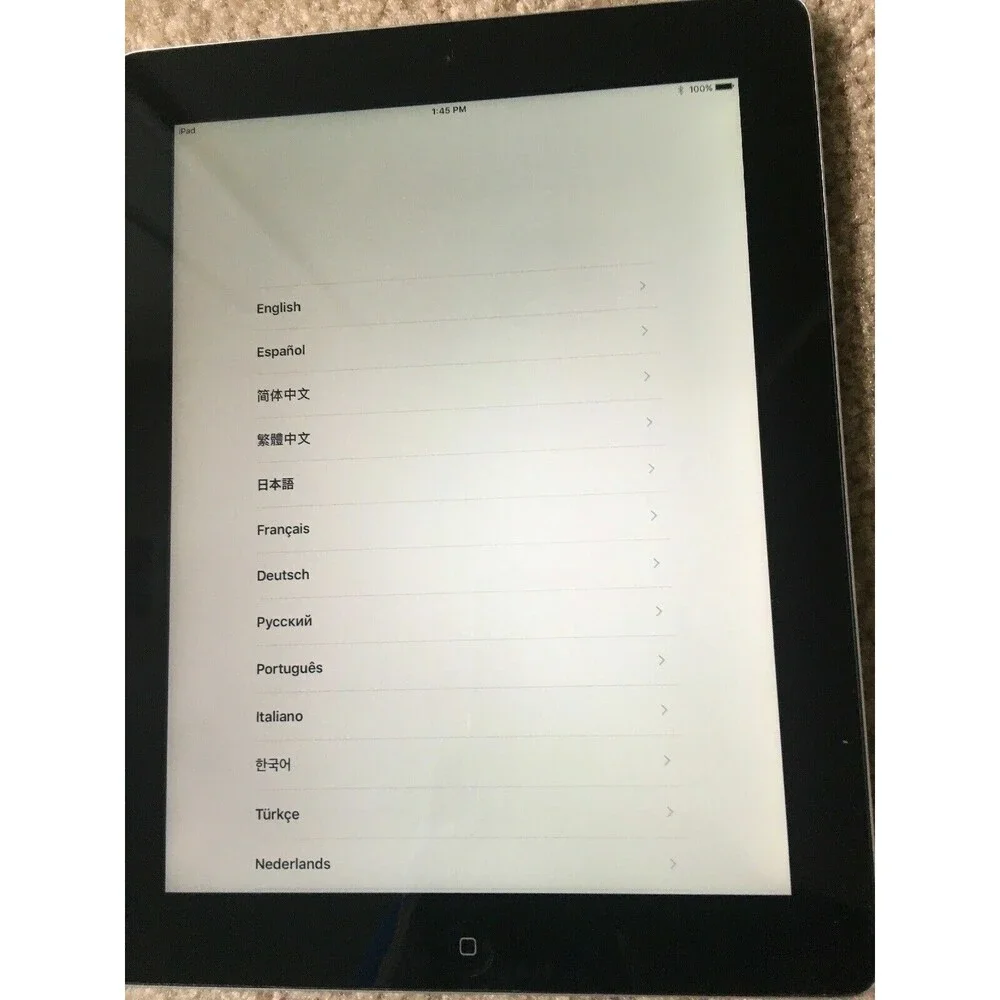Apple iPad 4th Gen 16 GB Wi-Fi Tablet Black 9.7
